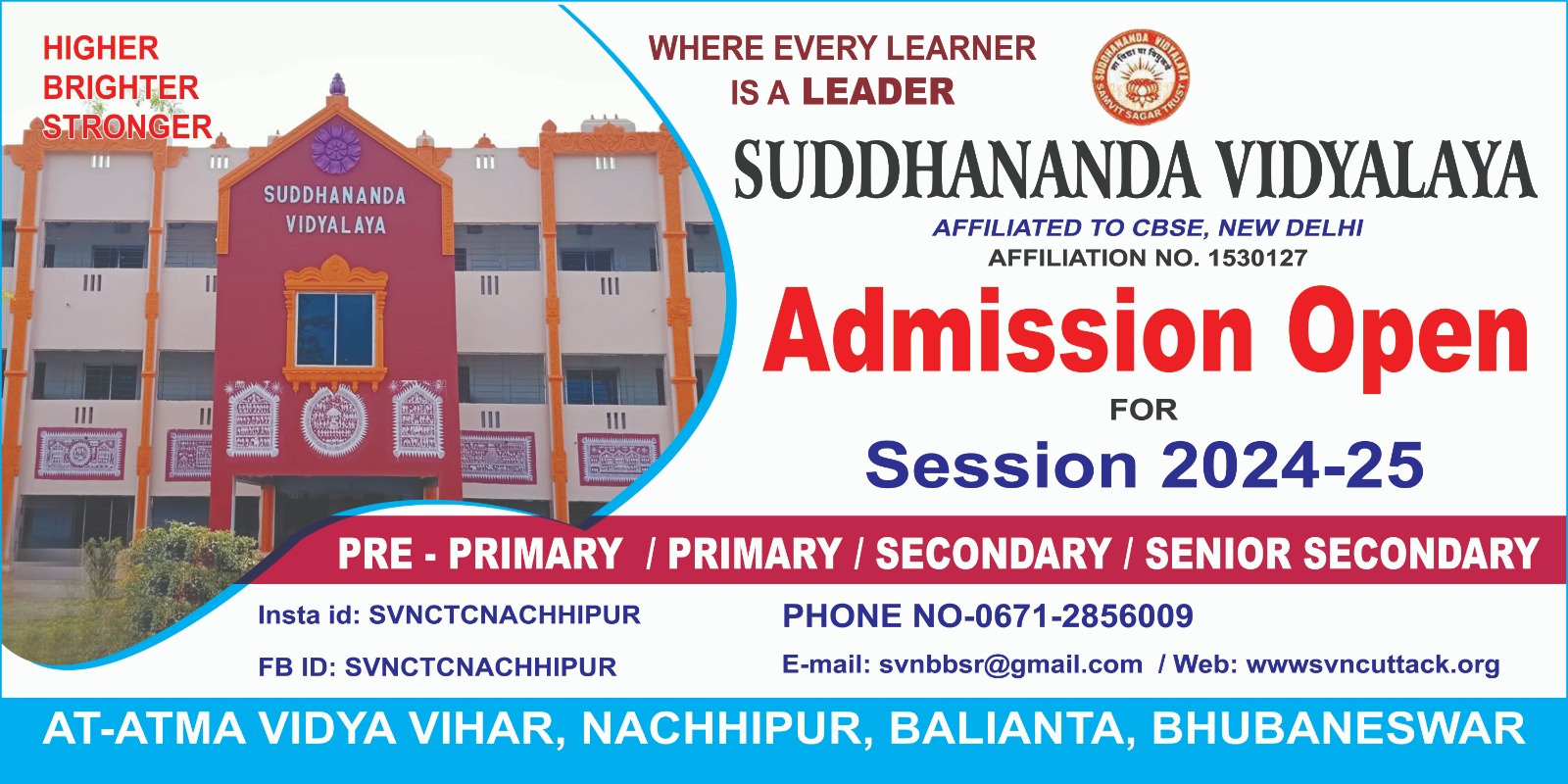 Admission Open 2024-2025 